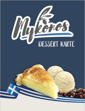 speisekarte dessertkarte mykonos sportgaststaette oberhausen